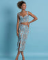 Iraida Ethereal - Capri Jeans Top & Skirt Set